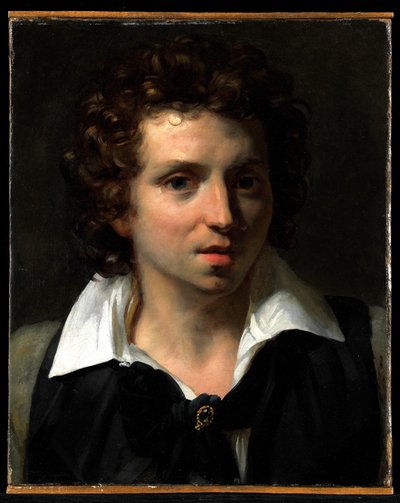 Portret van een jonge man, c.1818 door Theodore Gericault